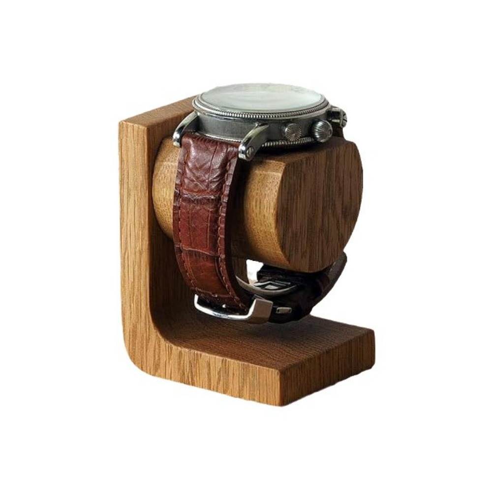 Jewelry Organizer Watches - ที่วางนาฬิกาไม้เนื้อแข็งแบบใหม่ อเนกประสงค์ ใช้จัดเก็บเครื่องประดับได้ ที่วางนาฬิกาที่มั่นคง สำหรับใส่สร้อยข้อมือ แหวน