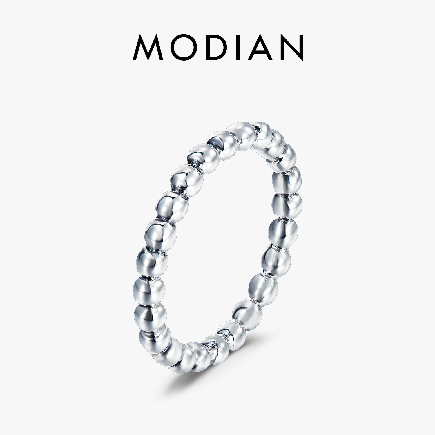 Modian Minimalist Simple Real  - Minimalist Ring Stackable บทวิจารณ์และราคา