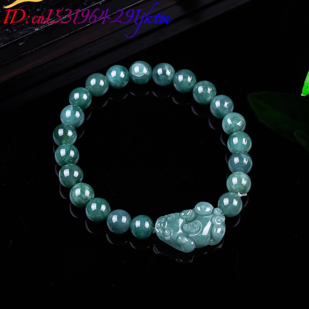 หยกพม่าธรรมชาติ กำไลข้อมือปี่เ - Jewelry & Watches Sp Z Oo Janów Lubelski บทวิจารณ์และราคา