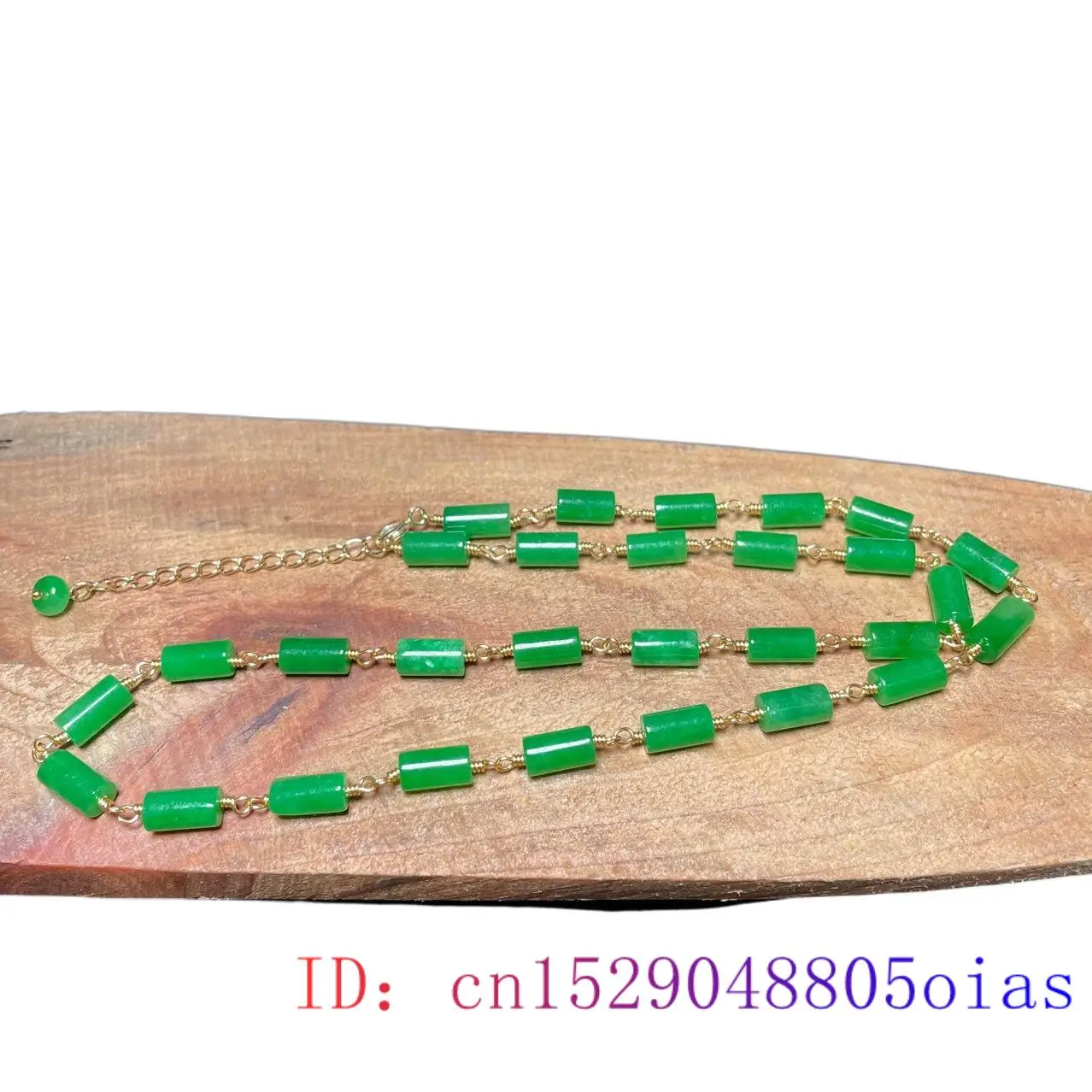 สร้อยคอหยกเขียวประดับลูกปัดสไต - Jewelry & Watches Sp Z Oo Janów Lubelski บทวิจารณ์และราคา