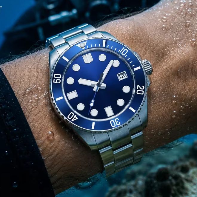 นาฬิกาข้อมือผู้ชายแบบอัตโนมัติ - Mens Mechanical Watch บทวิจารณ์และราคา