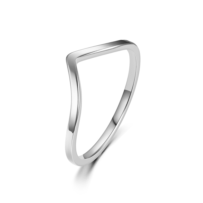แหวนรูปตัววีแบบมินิมอล ดีไซน์ล - Minimalist Ring Stackable บทวิจารณ์และราคา
