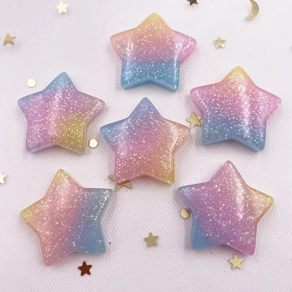 10PCS Glitter Kawaii เรซิ่นที่ - Paradise Jewelry & Watches Llc Miami Reviews บทวิจารณ์และราคา