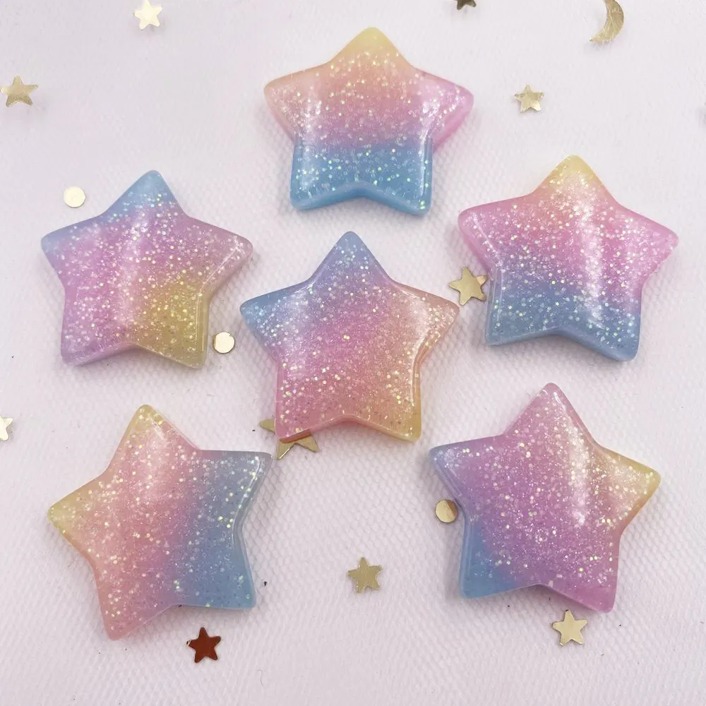 10PCS Glitter Kawaii เรซิ่นที่ - Paradise Jewelry & Watches Llc Miami Reviews บทวิจารณ์และราคา