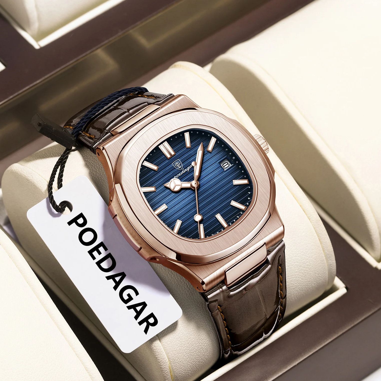 นาฬิกาข้อมือผู้ชาย POEDAGAR รุ - Rg Watches & Jewelry Gmbh บทวิจารณ์และราคา
