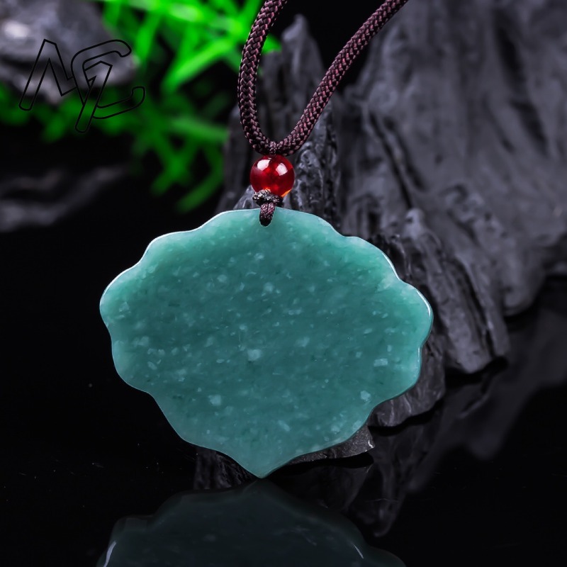จี้หยกพม่าแท้สีน้ำเงินอมเขียวร - Jewelry & Watches Sp Z Oo Janów Lubelski บทวิจารณ์และราคา