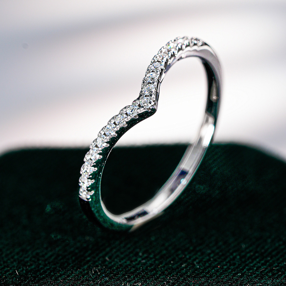 แหวนเงินแท้แบบซ้อนกันได้ ดีไซน - Minimalist Ring Stackable บทวิจารณ์และราคา