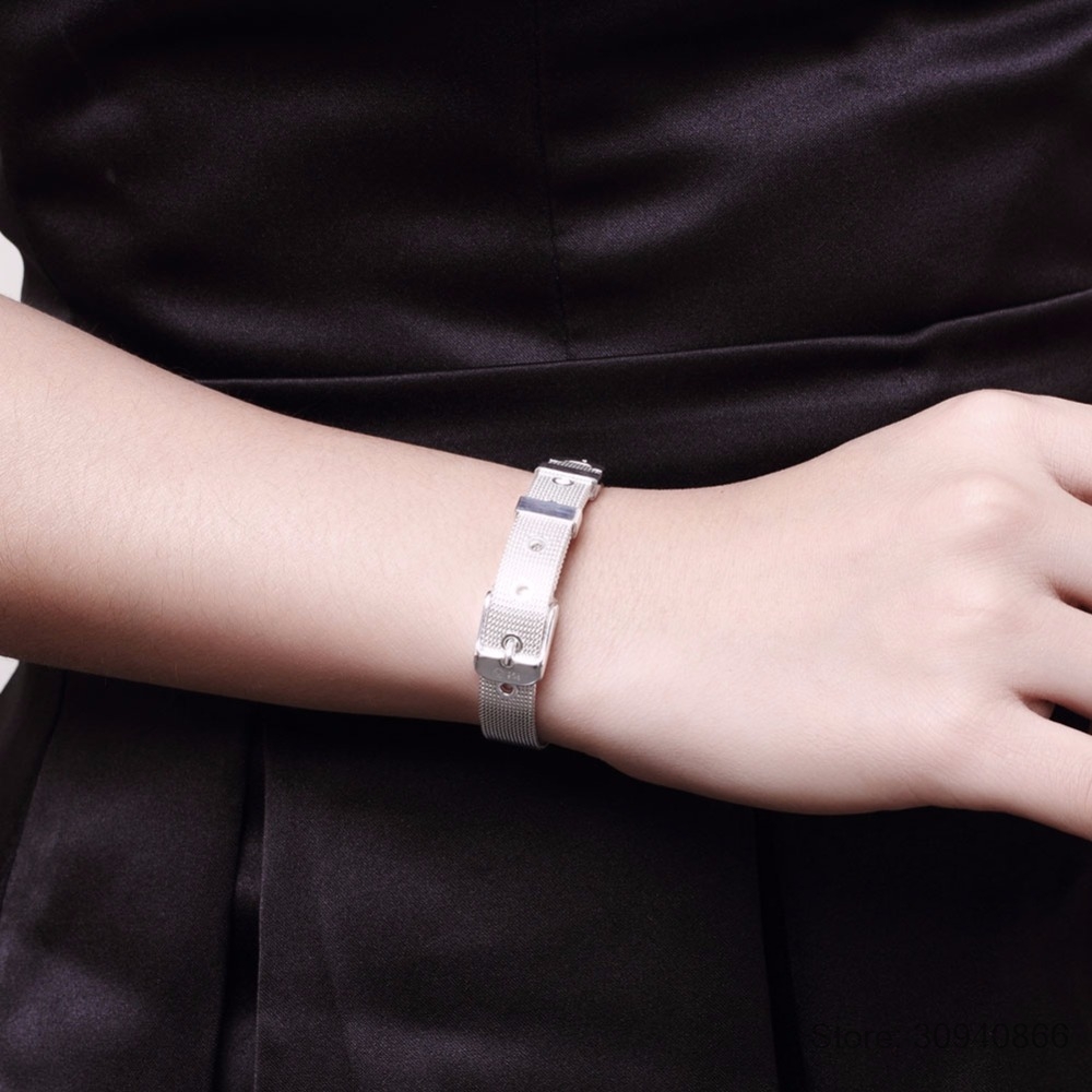 แฟชั่นเข็มขัดเงินแท้ 925 เครื่ - Fine Jewelry Watches Women บทวิจารณ์และราคา