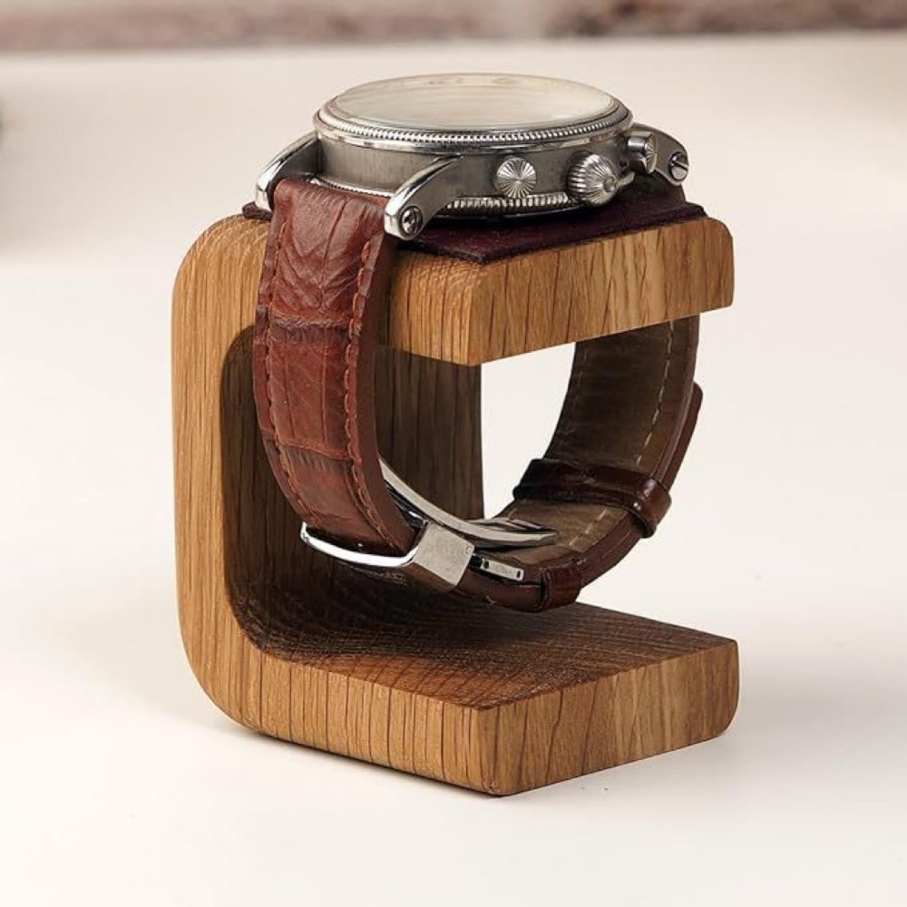 ที่วางนาฬิกาไม้เนื้อแข็งแบบใหม - Jewelry Organizer Watches บทวิจารณ์และราคา