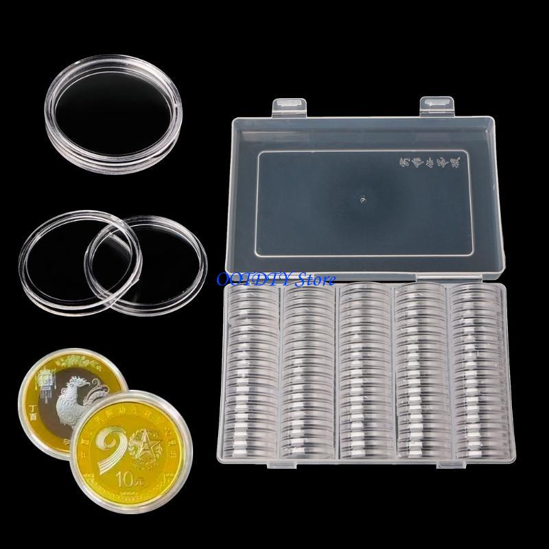 367A กล่องเก็บเหรียญทรงกลม 100 - Collectors Coins Jewelry & Watches Of Smithtown บทวิจารณ์และราคา