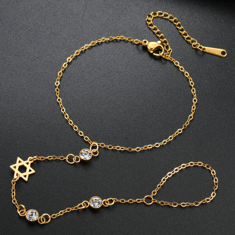 กำไลข้อมือรูปดาวหกแฉกของชาวยิว - Jewelry & Watches Sp Z Oo Janów Lubelski บทวิจารณ์และราคา