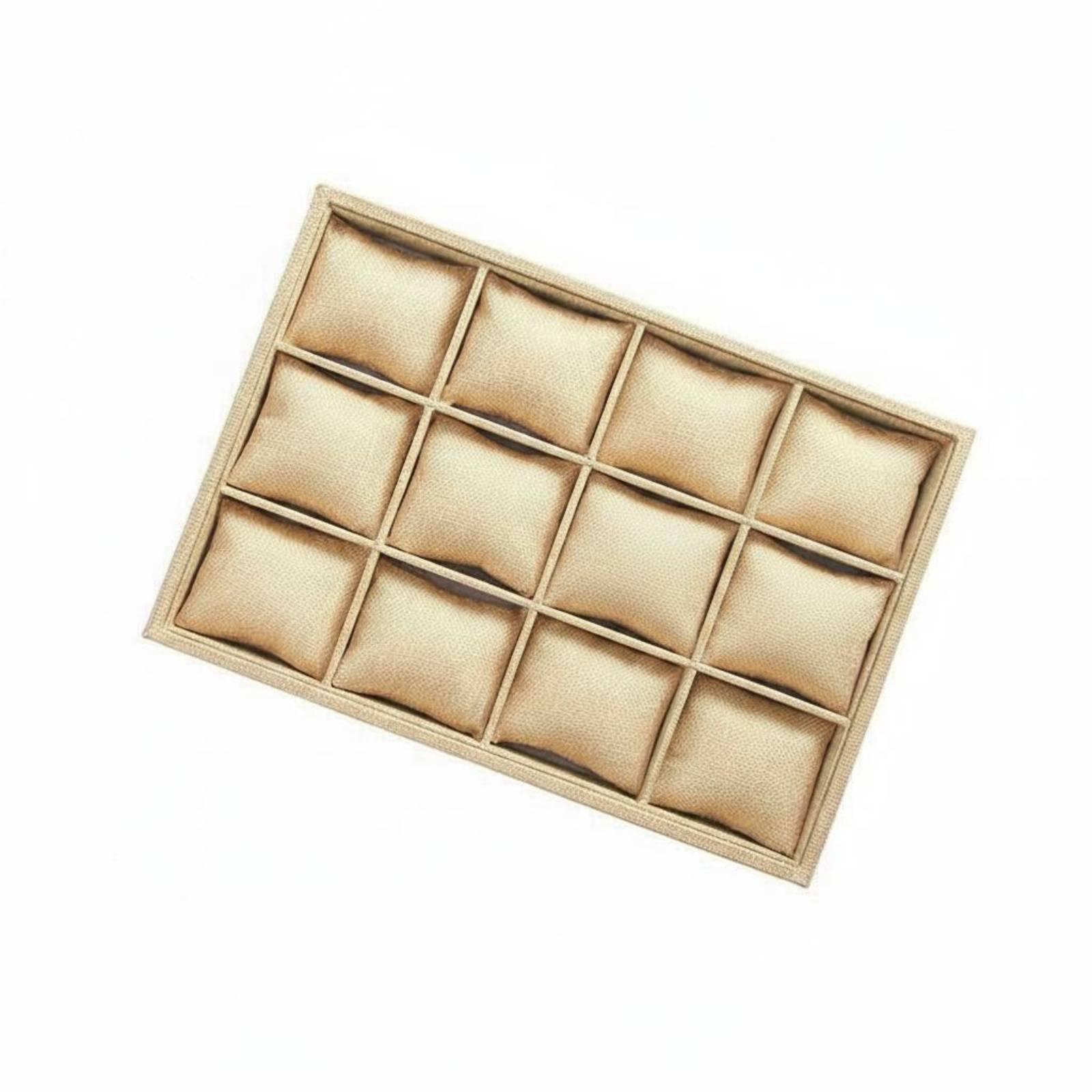 ถาดวางเครื่องประดับผ้าแบบเปิดด - Jewelry Organizer Watches บทวิจารณ์และราคา