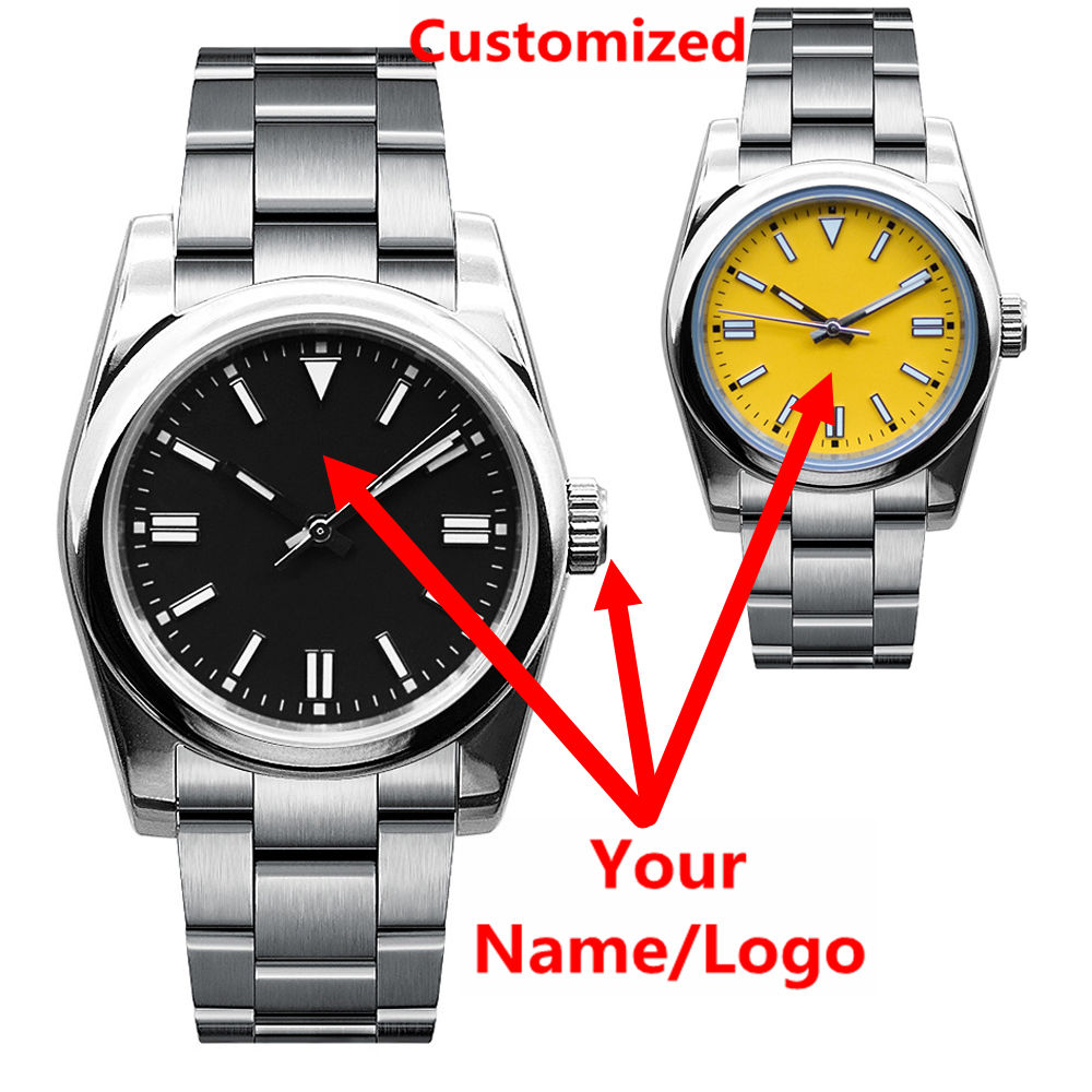 นาฬิกาข้อมือผู้ชายโลโก้สั่งทำพ - Mens Mechanical Watch บทวิจารณ์และราคา