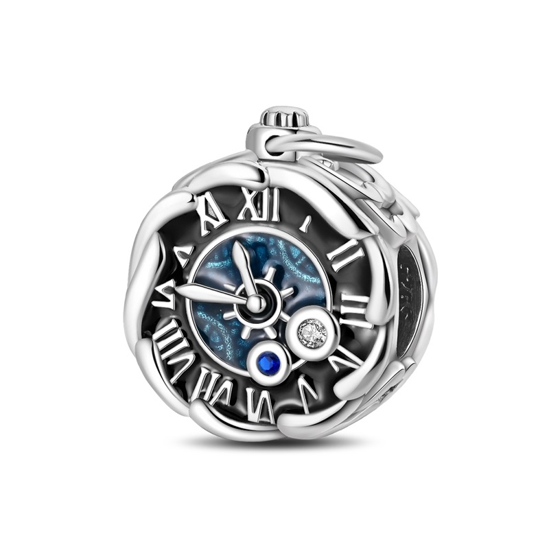 ชาร์มเงินแท้ 925 ประดับเพชร CZ - Fine Jewelry Watches Women บทวิจารณ์และราคา