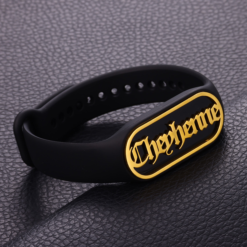1 ชิ้น Custom ชื่อสร้อยข้อมือส - Jewelry Watches Men บทวิจารณ์และราคา