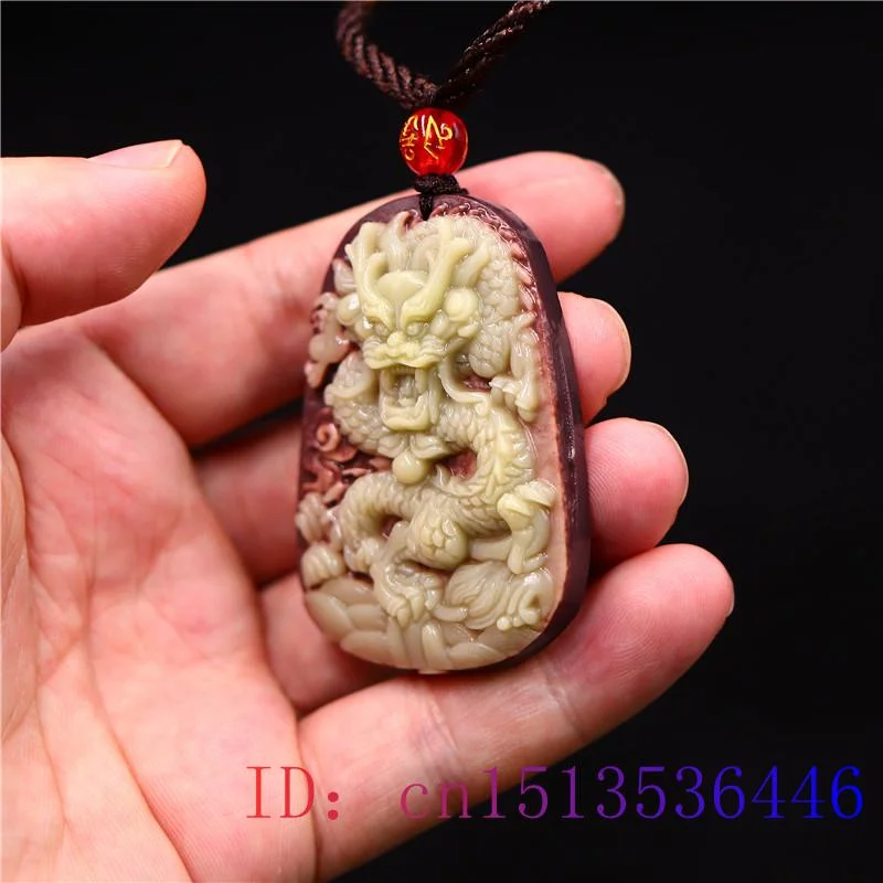 สีม่วง Robe หยกมังกรจี้สร้อยคอ - Jewelry & Watches Sp Z Oo Janów Lubelski บทวิจารณ์และราคา