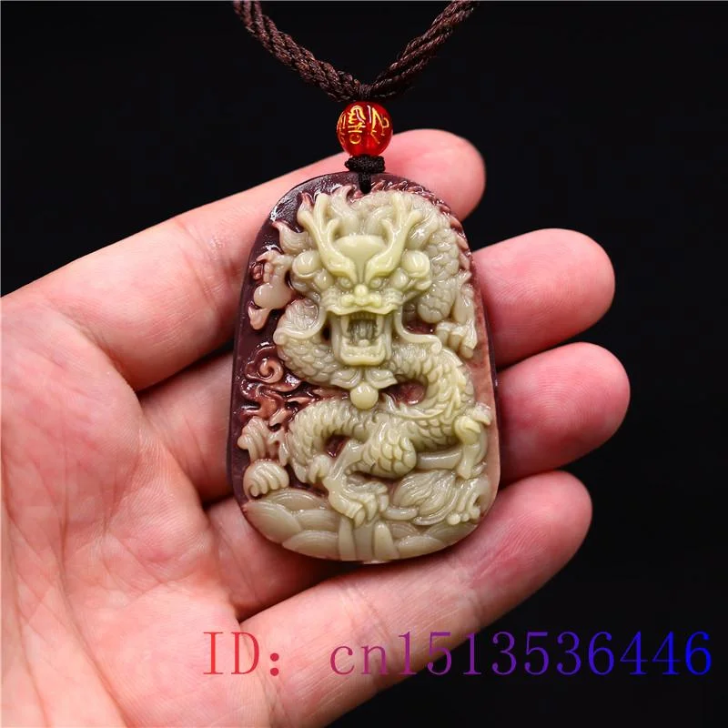 สีม่วง Robe หยกมังกรจี้สร้อยคอ - Jewelry & Watches Sp Z Oo Janów Lubelski บทวิจารณ์และราคา