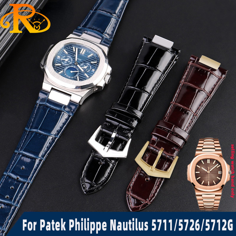 สายนาฬิกาหนังแท้25X13mm พร้อมข - Patek Philippe Watch Aquanaut บทวิจารณ์และราคา