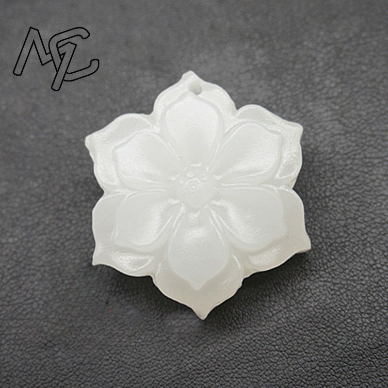 จีนธรรมชาติหยกสีขาวห้าเหลี่ยมด - Jewelry & Watches Sp Z Oo Janów Lubelski บทวิจารณ์และราคา