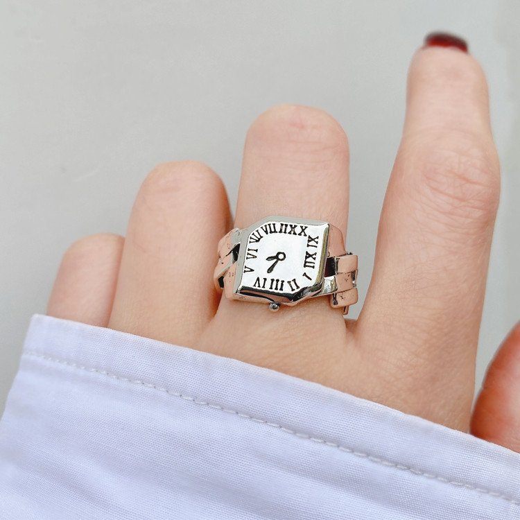 แหวนเงินแท้ 925 สไตล์คิวบา สำห - Fine Jewelry Watches Women บทวิจารณ์และราคา