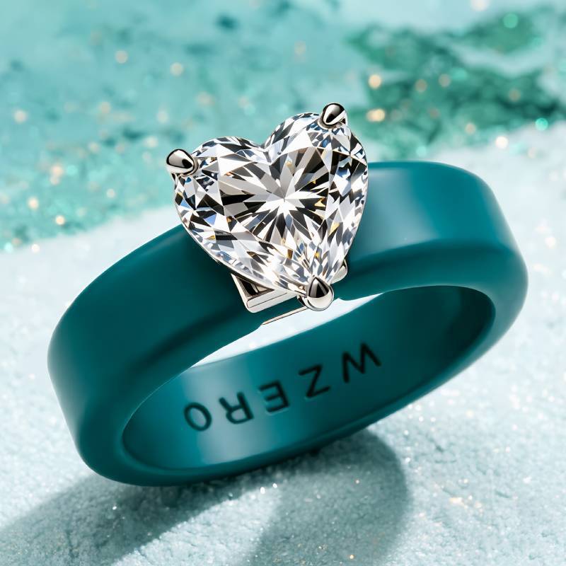 แหวนซิลิโคนรูปหัวใจแบบมินิมอล  - Minimalist Ring Stackable บทวิจารณ์และราคา